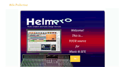 Desktop Screenshot of helmproductions.com