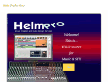 Tablet Screenshot of helmproductions.com